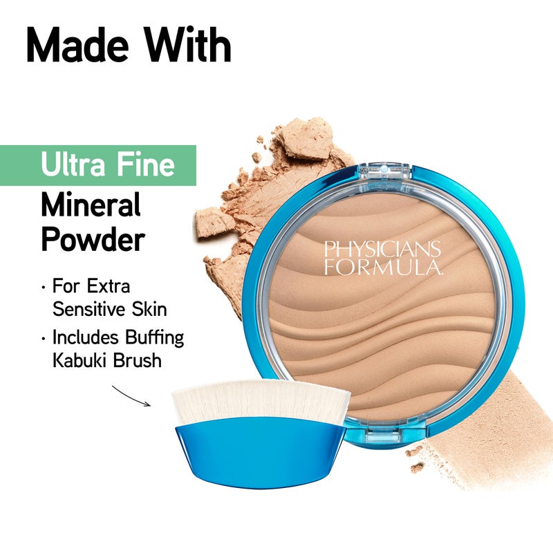 Physicians Formula Mineral Wear Talc-Free Airbrushing Pressed Powder, Full Coverage Mineral Face Powder for Sensitive Skin â€“ Translucent - Image 3