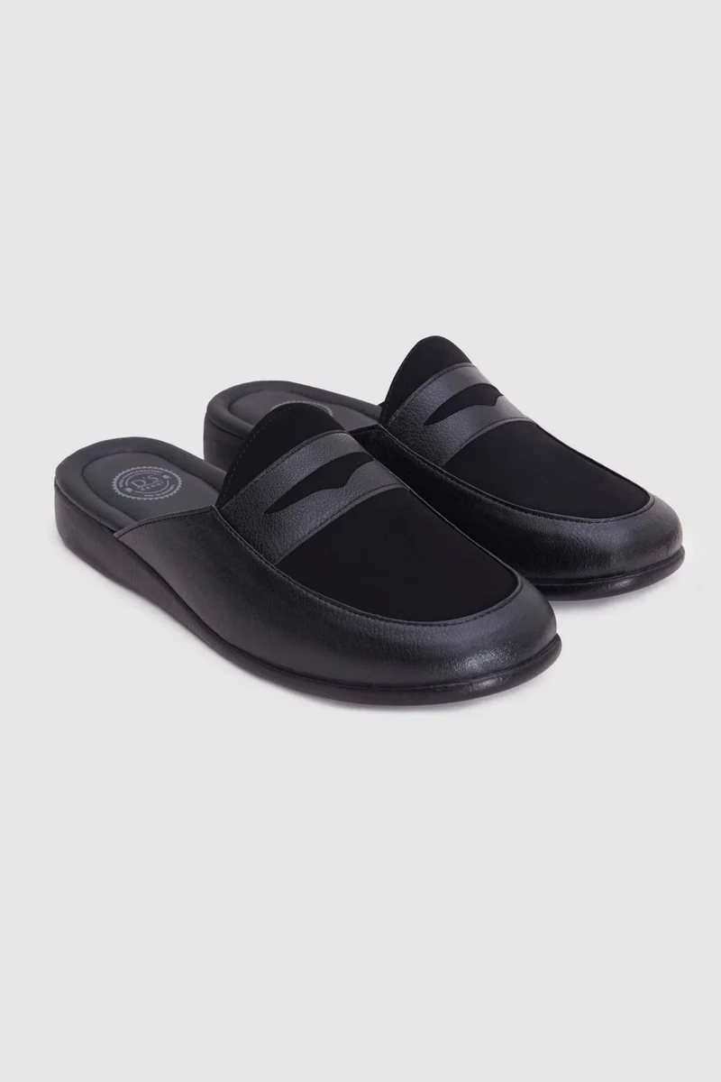 D'S DAMAT Ds Groom Black Suede Guest Dowry Groom Home Men's Slippers 0HCT9ORT1M503