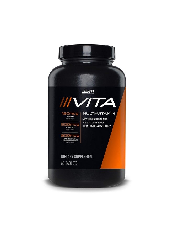 Vita JYM Sports Multivitamin & Mineral Support, Vitamin A, C, B6, B12, E, K, Boron, Biotin, Potassium | JYM Supplement Science | 60 Tablets - pzsku/ZACD3900A807DC0F82789Z/45/_/1735907974/59d87c0b-70d1-4d60-884d-02439faa294f