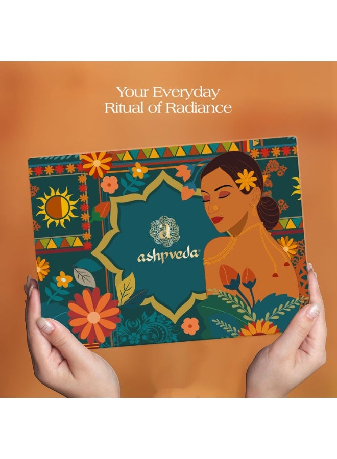 Ashpveda Royale IIFA Gift Box – Ayurvedic Skincare Gift Set with Nayaab Transforming Serum 30ml, Kashmiri Saffron & Neem Face Wash 100ml, Rose Face Mist 100ml, Nayaab Body Lotion 100ml & moisturising face cream 50g - Image 3