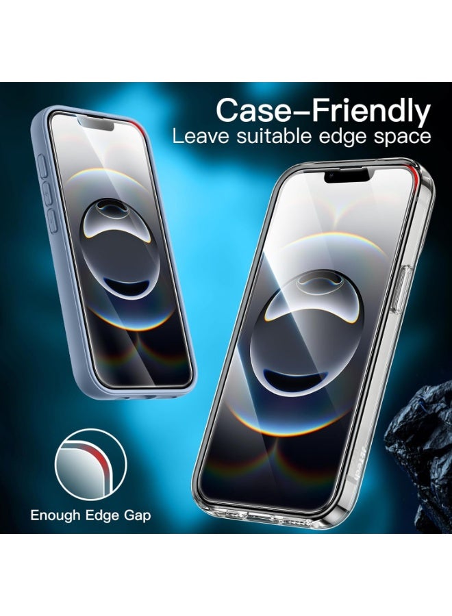 بورتوني واقي شاشة iPhone 16e من الزجاج المقوى 9H، عبوة من 3 واقيات شاشة شفافة عالية الدقة لهاتف iPhone 16e مقاس 6.1 بوصة، 2025 - Image 5