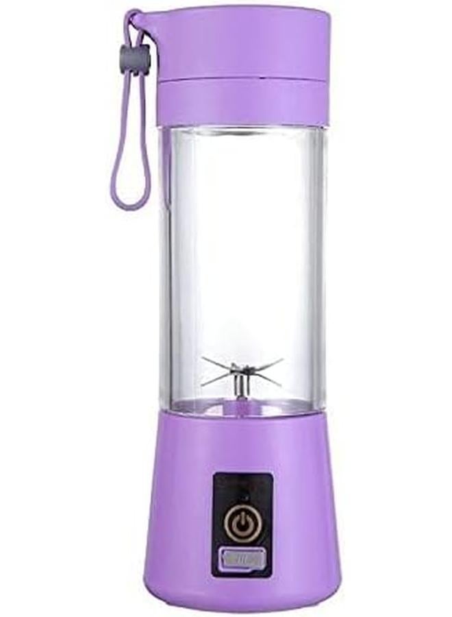 1st Usb Mini Electric Fruit Juicer Handheld Smoothie Maker Blender Purple - Image 2