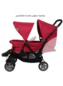 Mamalove Mamalove Twin Stroller Adjustable Seat Complete Lay Down for Babies  - Image 2