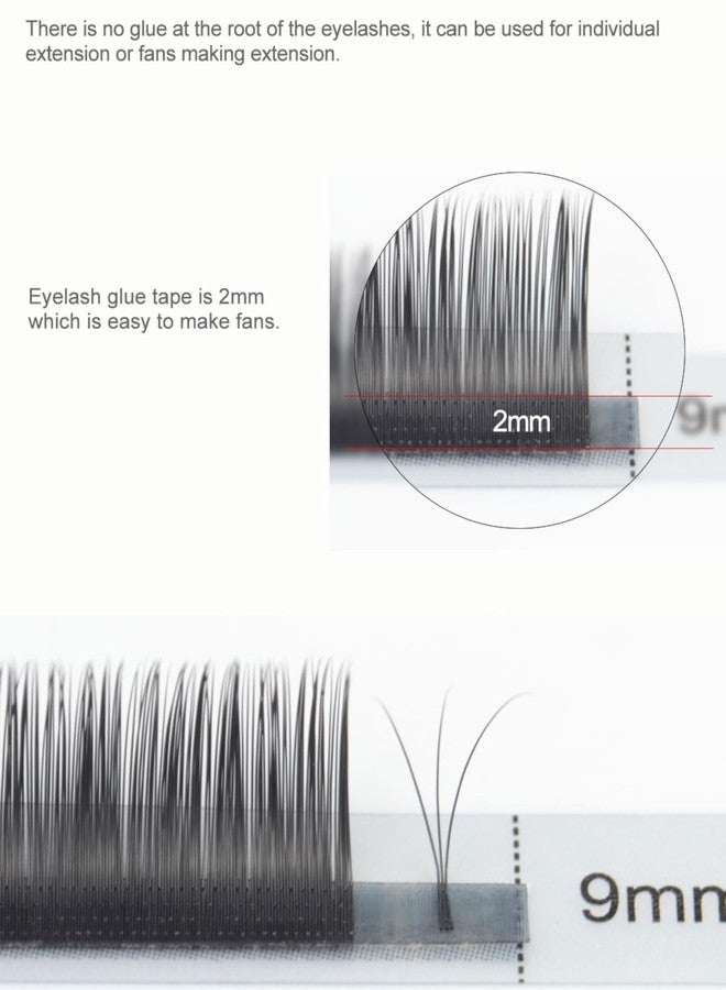 نجراكو وصلات رموش NAGARAKU Laser Beehive، 16 صفًا، تدوم لفترة أطول، رموش فردية كثيفة، لون أسود مطفي، طول فردي، 16 صفًا، سمك 0.12، انحناء C (الطول - 7 مم). - Image 5