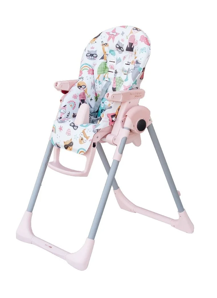 بيج بريجو Prima Pappa Follow Me Highchair For Kids Suitable From 0 Months To 3 Years - Super Girl