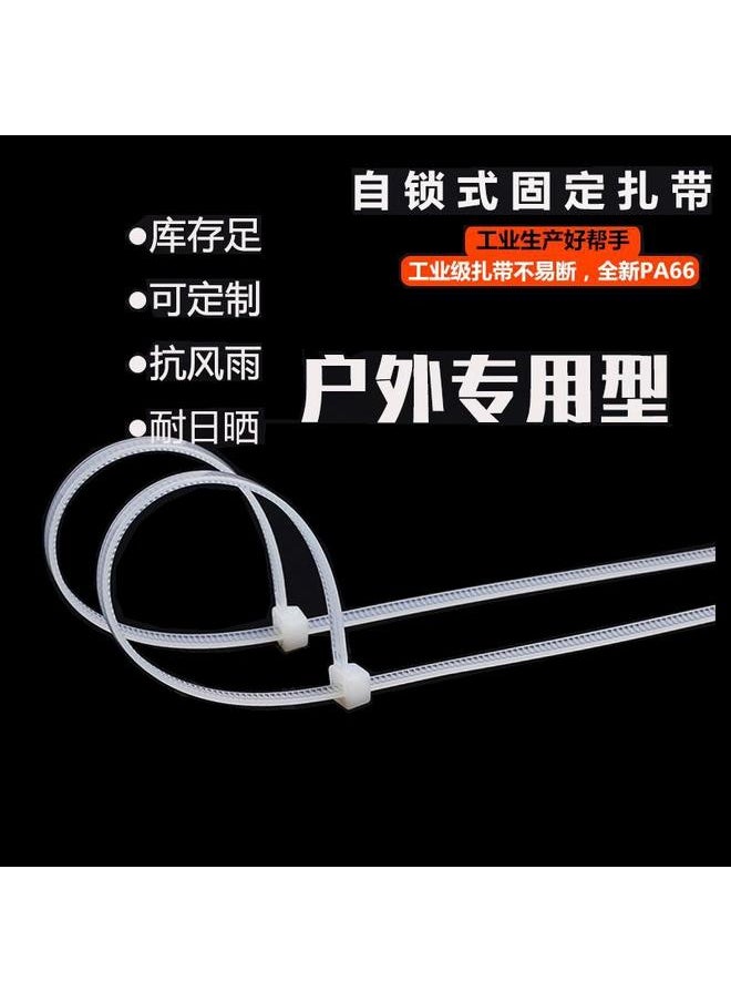 Bluejw - 华达自锁式尼龙扎带塑料卡扣强力捆绑固定带束线带黑色扎线带批发 - Image 1