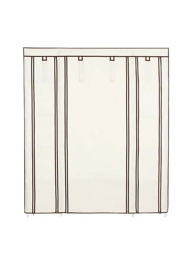 Cady One Beige fabric wardrobe and luggage organizer  - Image 4