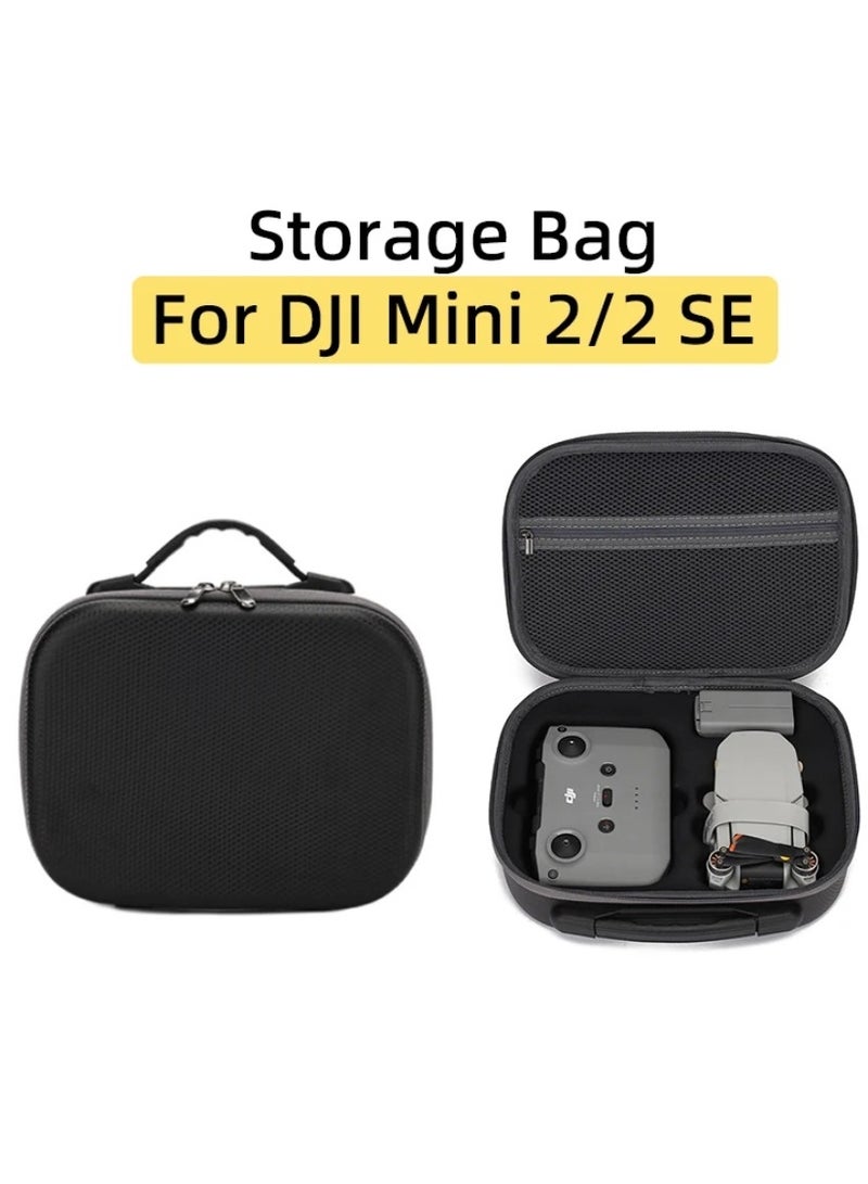AROAQ For DJI Mini 2/2 SE Drone Remote Controller Battery Storage Bag Portable Box Carrying Case Protective Box Handbag Accessories  - Image 1