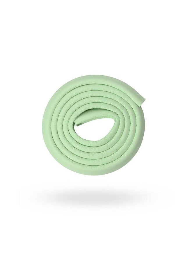 BABYSAFEHOUSE - Child Proofing Pretaped Edge Guard Strip (6.5Ft Pack Of 1) For Sharp Edges Of Furniture & Corners (Light Green Color) - Image 1