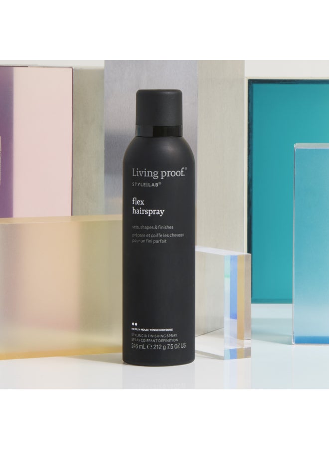 Living Proof Flexible Hold Hairspray for All-Day Style - Provides a Brushable, Natural Hold that Resists Humidity without Stiffness (246 ml) - Image 2