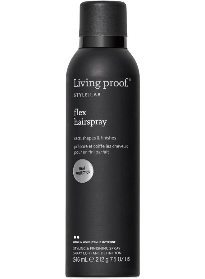 Living Proof Flexible Hold Hairspray for All-Day Style - Provides a Brushable, Natural Hold that Resists Humidity without Stiffness (246 ml) - Image 1