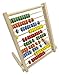 MAGIKON Wooden Counting Number Frame 10 Rows Abacus for Learning Math 8Inch - Image 2