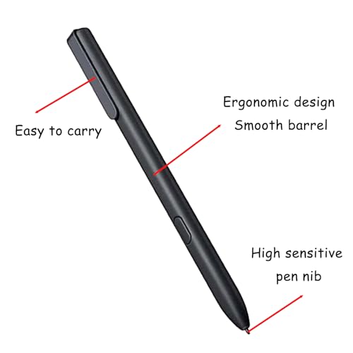 CaoXiong Stylus Pen for BOOX Stylus Pen Repacement Compatible with BOOX Tablet Note Air 4 C ePaper Stylus with nibs(Black) - Image 2