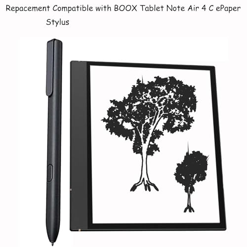 CaoXiong Stylus Pen for BOOX Stylus Pen Repacement Compatible with BOOX Tablet Note Air 4 C ePaper Stylus with nibs(Black) - Image 4