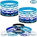 PIBIPAID 48PCS Swimming Rubber Bracelet Party Favors Swimming Silicone Wristband Party Supplies Decorations Swimming Action Sport Themed Birthday Baby Shower Party - Image 4