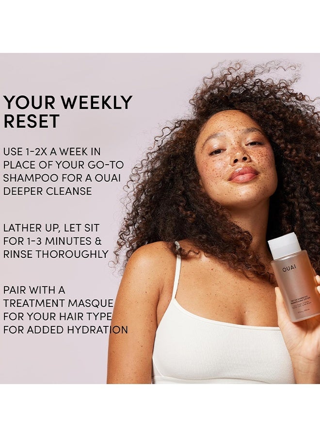 أواي شامبو التخلص من السموم. توضيح تنظيف التراكم من التراب والزيت والمنتج والمياه الصلبة. العودة إلى أقفال نظيفة وناعمة ومتجددة. خالية من البارابينات والكبريتات والفثالات (300 مل) - Image 4