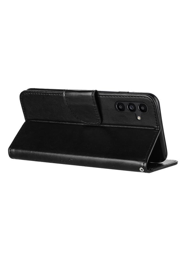 اس-توب جراب لهاتف Samsung Galaxy A36 5G بنمط زهرة الفراشة من الجلد القابل للطي - Image 5