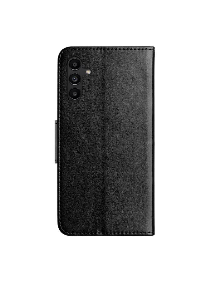 اس-توب جراب لهاتف Samsung Galaxy A36 5G بنمط زهرة الفراشة من الجلد القابل للطي - Image 3