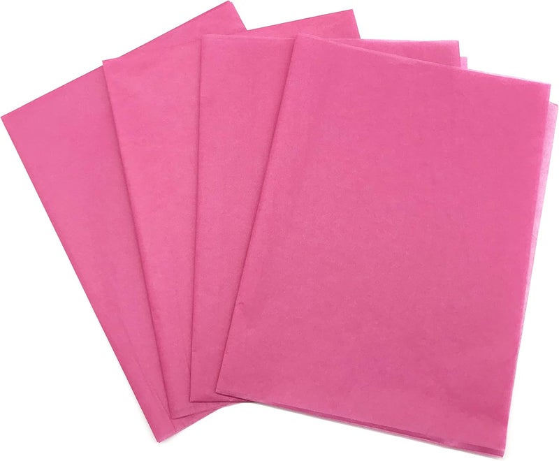 Red Dot Gift REDDOTGIFT® 50 Sheets Pink Color Tissue Paper Gift Wrapping DIY Tissues 50 * 70cm…17 Grams,Acid Free for A Variety Of Craft, Art and Paper Projects,T-Shirt Wrap…(Fusha Pink, 50 * 70cm) - Image 1