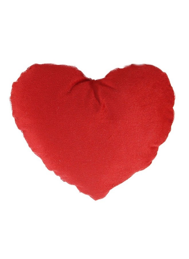 تيكلز وسادة على شكل قلب من القطيفة الناعمة المحشوة، هدايا للأولاد والبنات، ذكرى الزفاف، عيد الميلاد، عيد الحب (الحجم: 25 سم، اللون: أحمر) - Image 2
