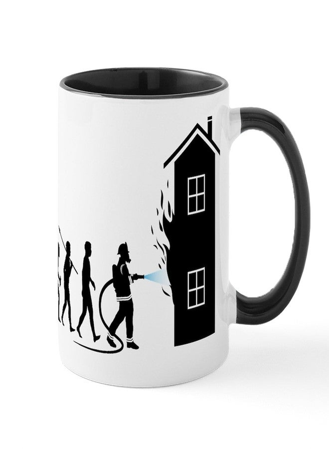 cafe press CafePress Fire Fighter Mug 11 oz (325 ml) Ceramic Coffee Mug - Image 1