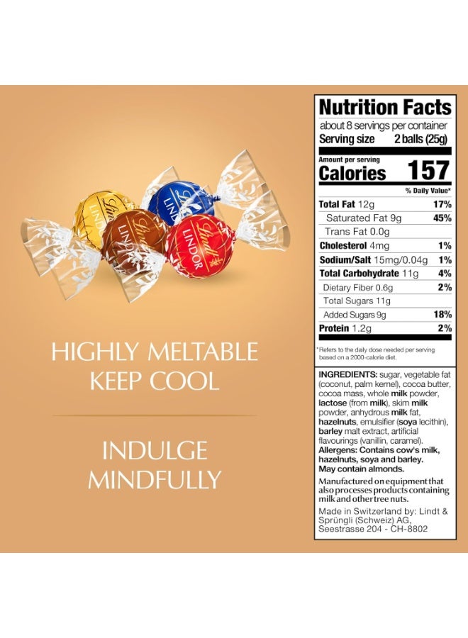 Lindt Lindor Assorted Chocolate 200grams - Image 2
