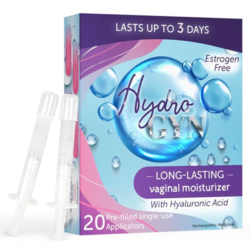 Terramed Just Think Comfort Hydro GYN Vaginal Moisturizer | Long Lasting for Vaginal Dryness & Irritation | Hyaluronic Acid & Vitamin E | Feminine Care Hormone Free | Pre and Post Menopausal I 20 Pre Filled Applicators - Image 1