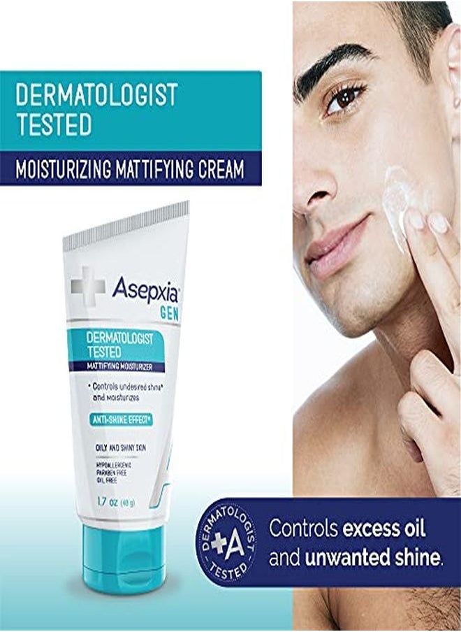 Gen Moisturizing Mattifying Cream For Oily Skin, Neutralizes Unwanted Shine, 1.7 Ounce - pzsku/ZACD4FE16FDB6C16EF1FEZ/45/_/1647802102/70f875b2-20d1-4d47-9ac5-da2d937cf566