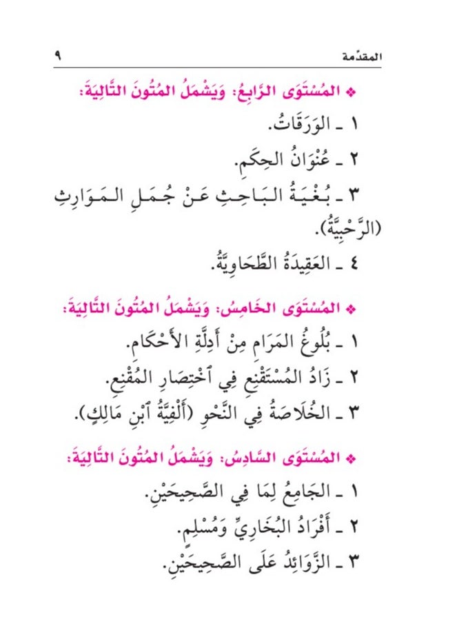 متون طالب العلم – الشيخ عبد المحسن القاسم. (4 مستويات في علبة واحدة) حجم صغير 8x12