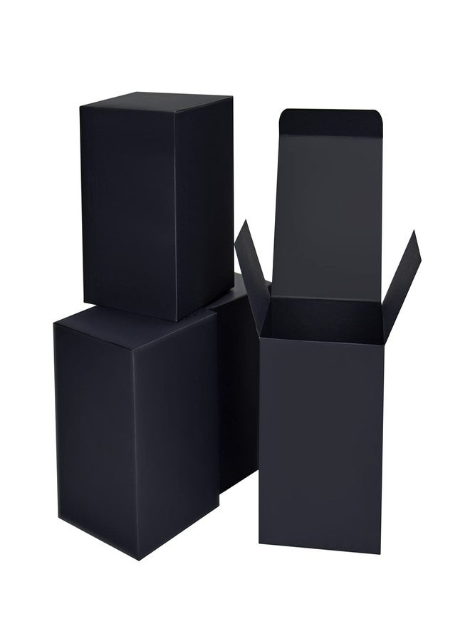 HUAPRINT Black Gift Boxes with Lids 5x5x5 inch,24 Pcs Paper Gift Wrap Box Bulk for Presents,Birthday,Bridesmaid Proposal,Groomsmen Engagements,Christmas,Wedding Party Favor,Cupcake,Crafting,Holidays - Image 1
