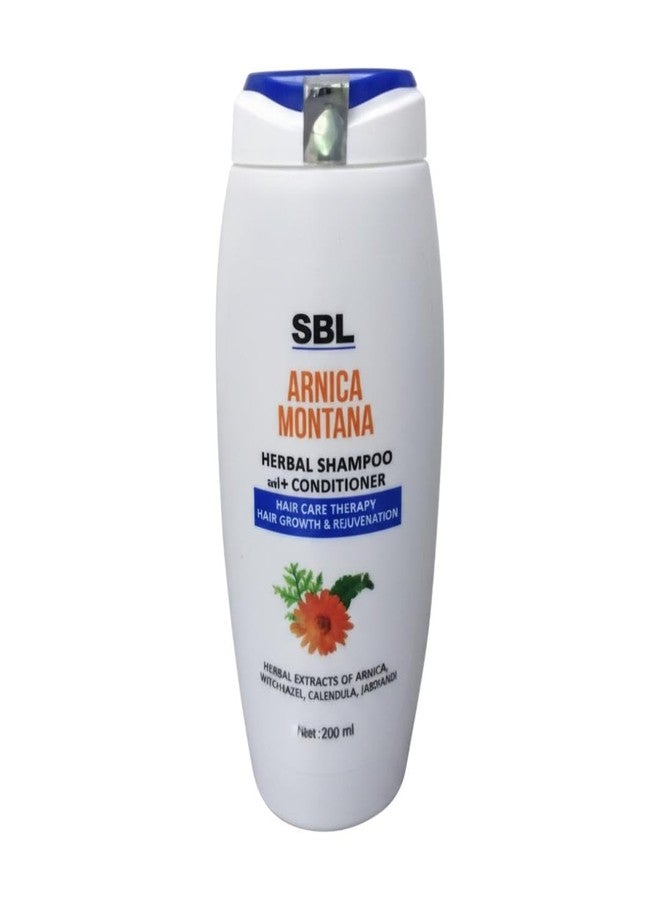 SBL world class homoeopathy Arnica Montana Herbal Shampoo With Conditioner 200Ml | Pack Of 2 | - Image 1