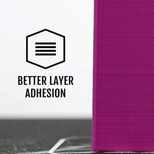 HATCHBOX 1.75mm Purple PLA 3D Printer Filament, 1 KG Spool, Dimensional Accuracy +/- 0.03 mm, 3D Printing Filament - Image 4
