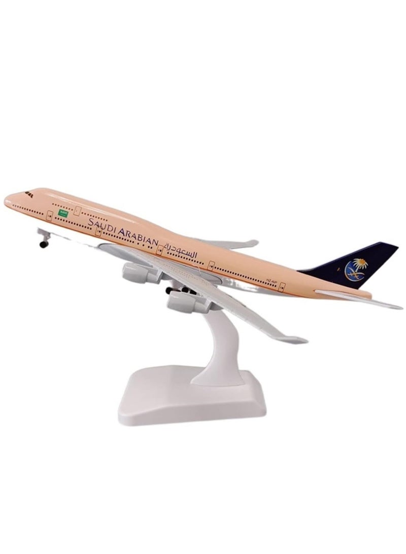 Aircraft Models, 20cm Diecast Airplane Model With Wheels Flat Ornaments, For Boys and Girls, and Aircraft Model Collectors - Image 1
