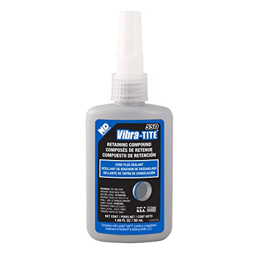 Vibra-TITE 550 Blue Core Plug Sealant, 50ml Bottle - Image 5