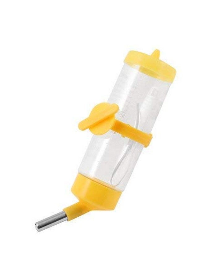 زجاجة موزع مياه للشرب - زجاجة معلقة مزودة بمغذي تلقائي للحيوانات الصغيرة/الجراء (250 مل) - اللون حسب المتوفر - Image 3