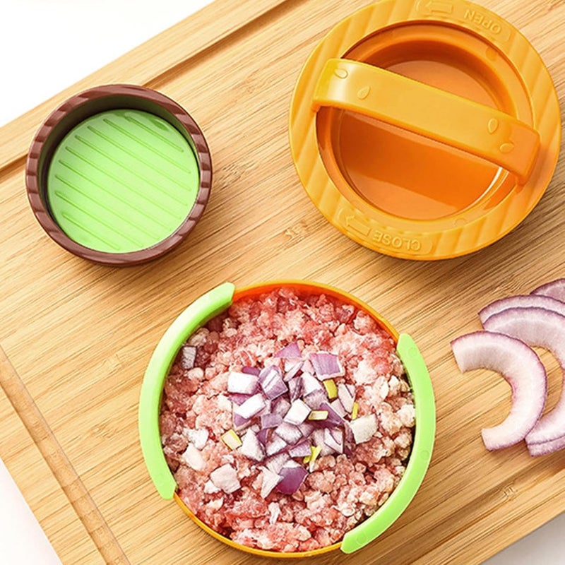 Hamburger Shaping Tool - Burger Press Patty Maker | Cooking Kitchen Gadget for Backyard Grill Barbecue Home Kitchen Camping Restaurant Food Preparation - Image 5