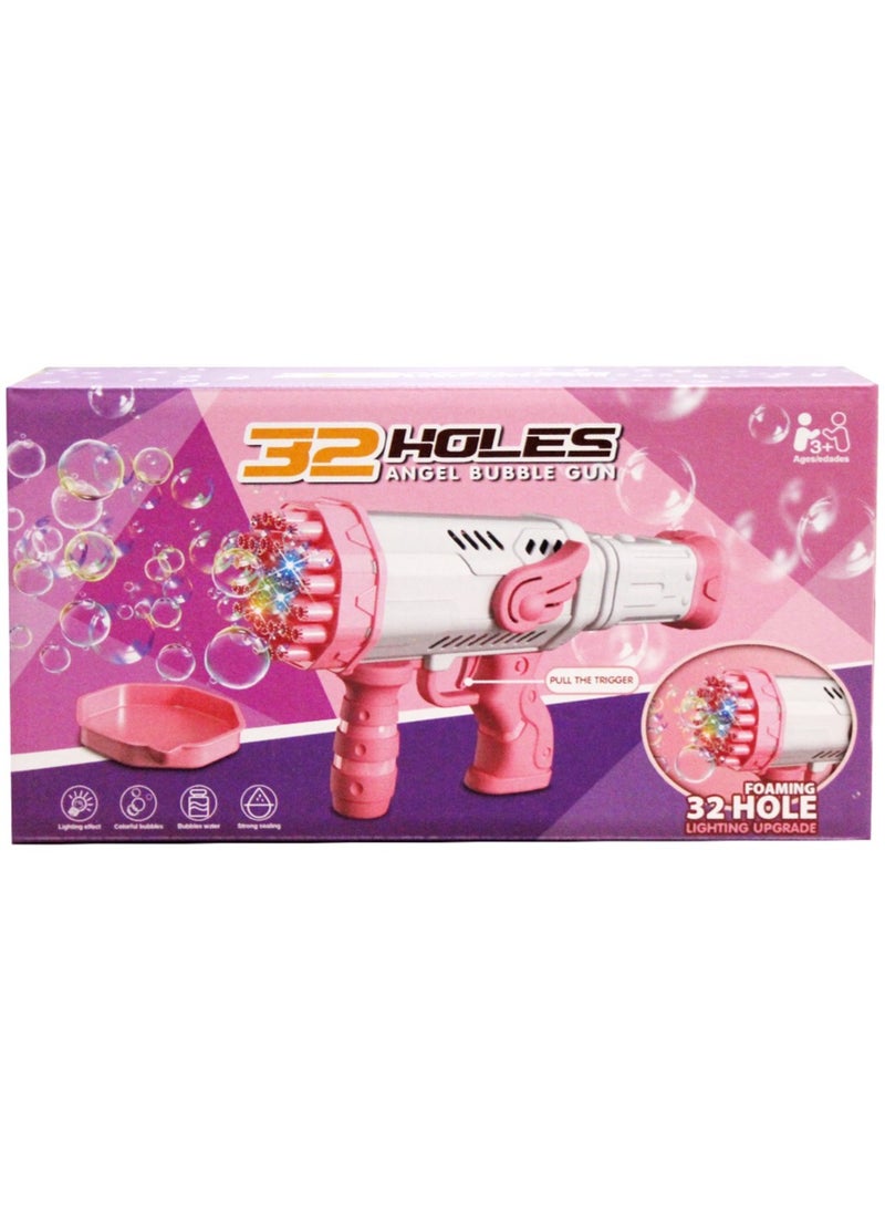 Bubble Gun for Kids 32HOLES , Pink - pzsku/ZACD5445D22EC60B00CE0Z/45/_/1733767585/c96376df-ba6d-4e81-b75a-577ba6f5197d