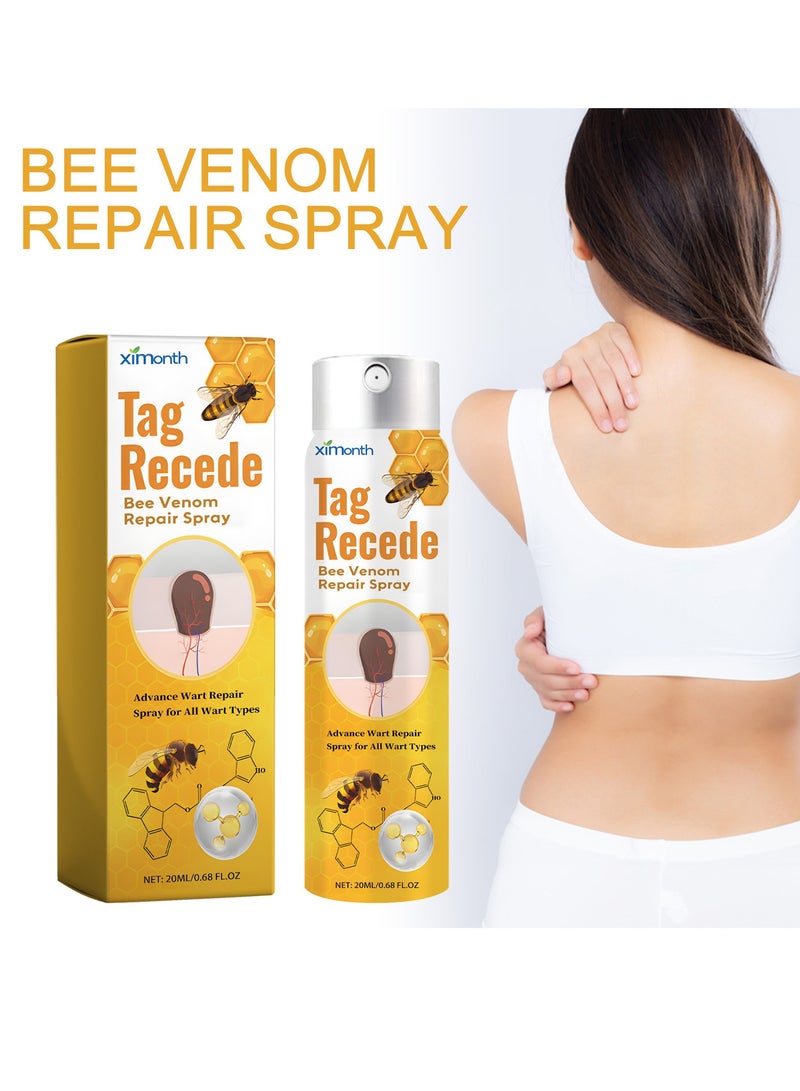 ximonth ﻿ Bee Venom Skin Tag Removal, Wart Removal Essential Oil, A Gentle Safe Portable Wart Removal Essential Oil with Natural Extracts for All Skin Types，Universal for Both Men and Women Wart Removal.  - Image 4