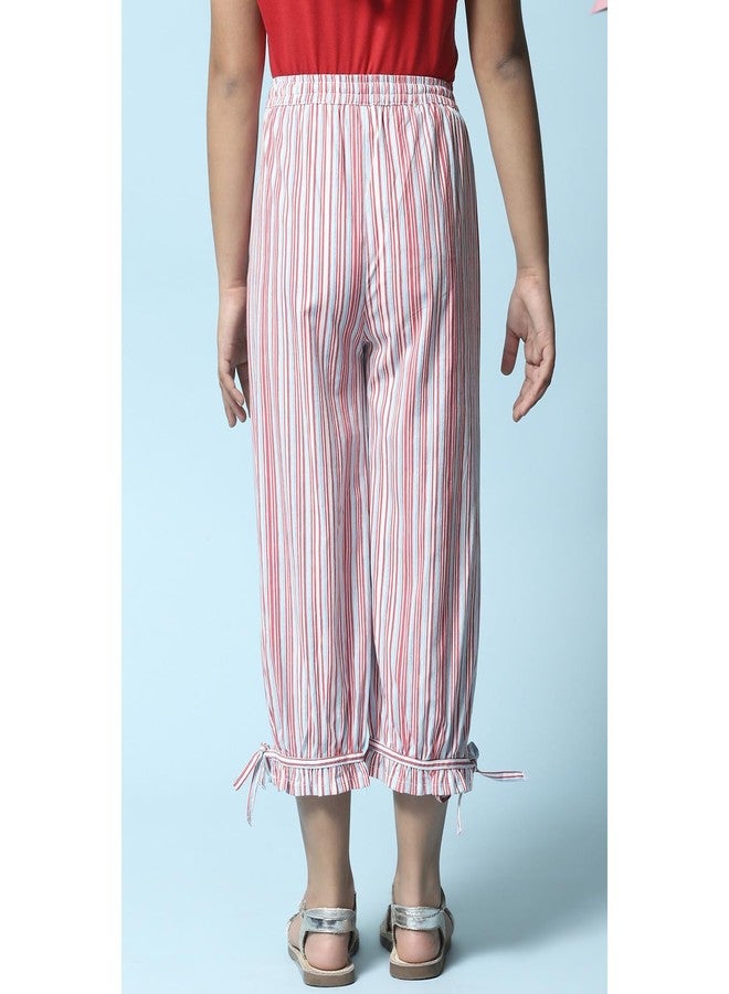 BIBA Girl Printed Relaxed Kid(KW5281_Off White_5) - Image 5