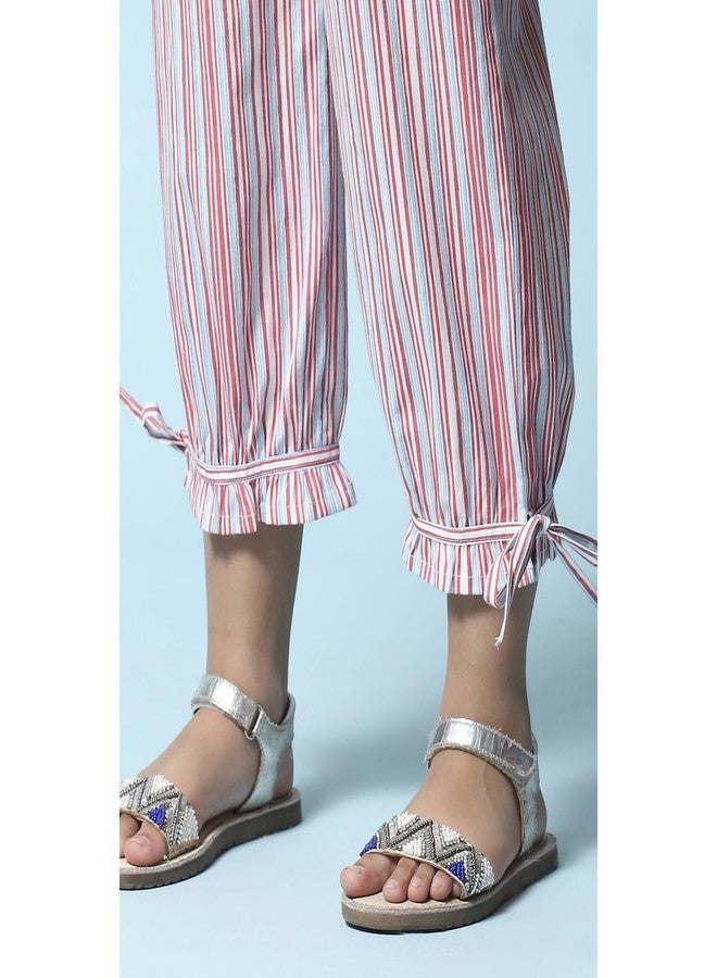 BIBA Girl Printed Relaxed Kid(KW5281_Off White_5) - Image 4