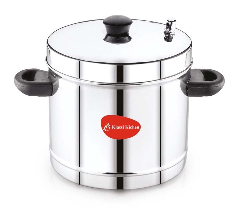 KLASSI KICHEN Stainless Steel Idly Maker 6 Plates Compatible with Induction and Gas Stove 24 idli - Image 3