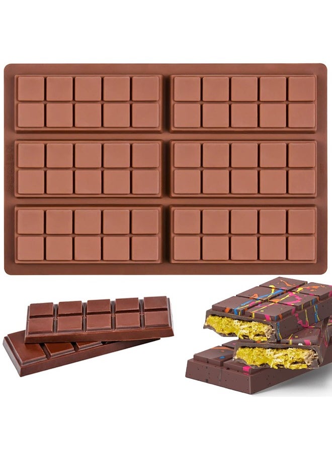 Chocolate Bar Mold, Non-Stick Chocolate Molds, Food Grade Silicone Deep Chocolate Bar Mold for Dubai Chocolate Bar Pistachio, Candy, Chocolate Snacks, Milk Chocolate Bar, Ice Cubes Mini Silicone Molds - pzsku/ZACD5B5DA0654B61CBA19Z/45/_/1725587027/b8db1453-e489-4d75-9970-d073c72e4795