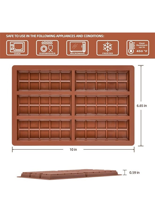 Chocolate Bar Mold, Non-Stick Chocolate Molds, Food Grade Silicone Deep Chocolate Bar Mold for Dubai Chocolate Bar Pistachio, Candy, Chocolate Snacks, Milk Chocolate Bar, Ice Cubes Mini Silicone Molds - pzsku/ZACD5B5DA0654B61CBA19Z/45/_/1725587028/b0c836f6-4f52-4199-b373-dbea7117d7f1