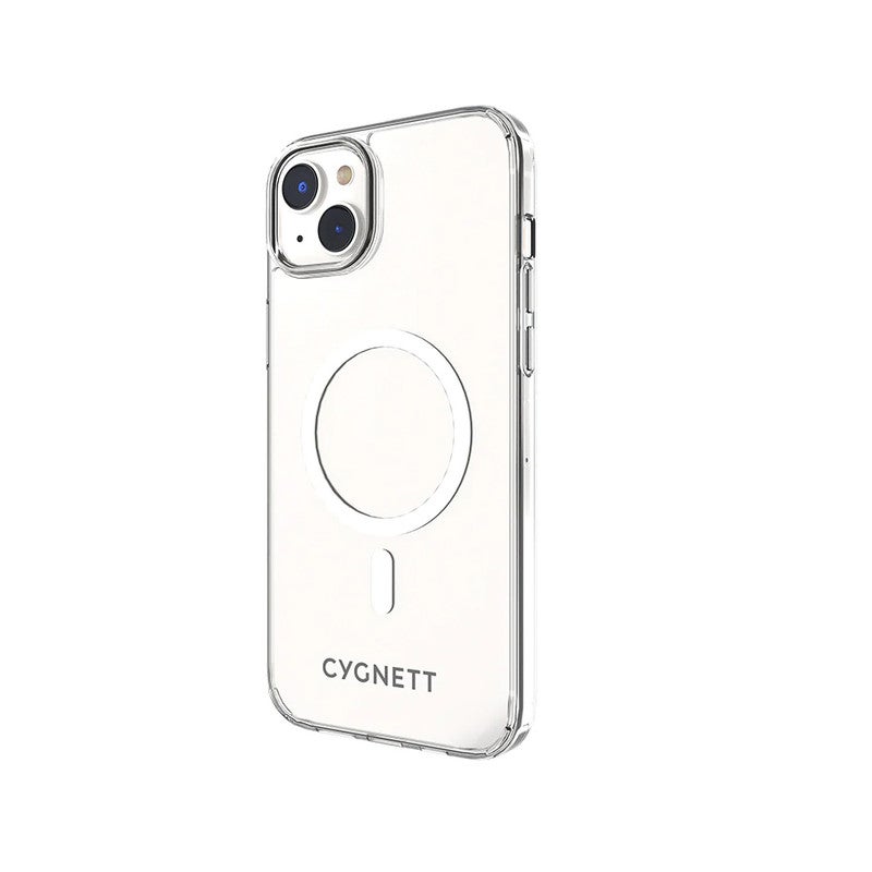 غطاء Cygnett AeroShield شفاف لهاتف آيفون 14 بلس – تصميم خفيف، حماية فائقة، مواد عالية الجودة، مقاوم للصدمات