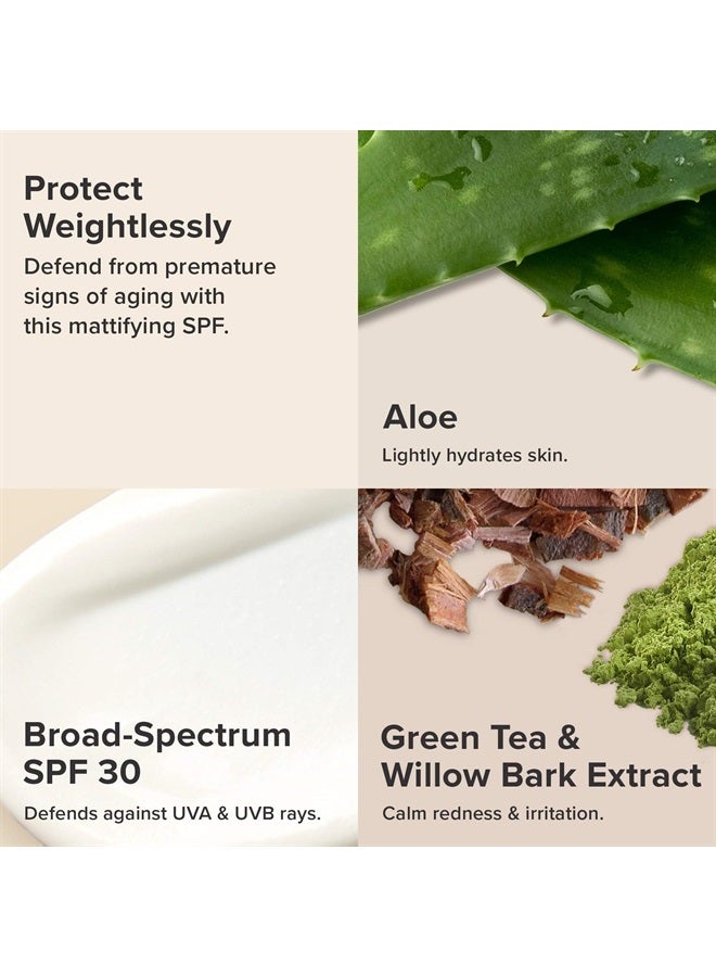 PAULA'S CHOICE SKIN BALANCING Ultra-Sheer Daily Defense SPF 30 Oil-Free Moisturizer, 2 Ounce Tube - Image 3