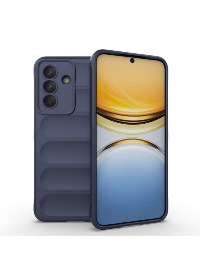 Phone case cover Magic Shield TPU + Silicone Shockproof Phone Case For  Samsung Galaxy A57 (Dark Blue) - Image 1