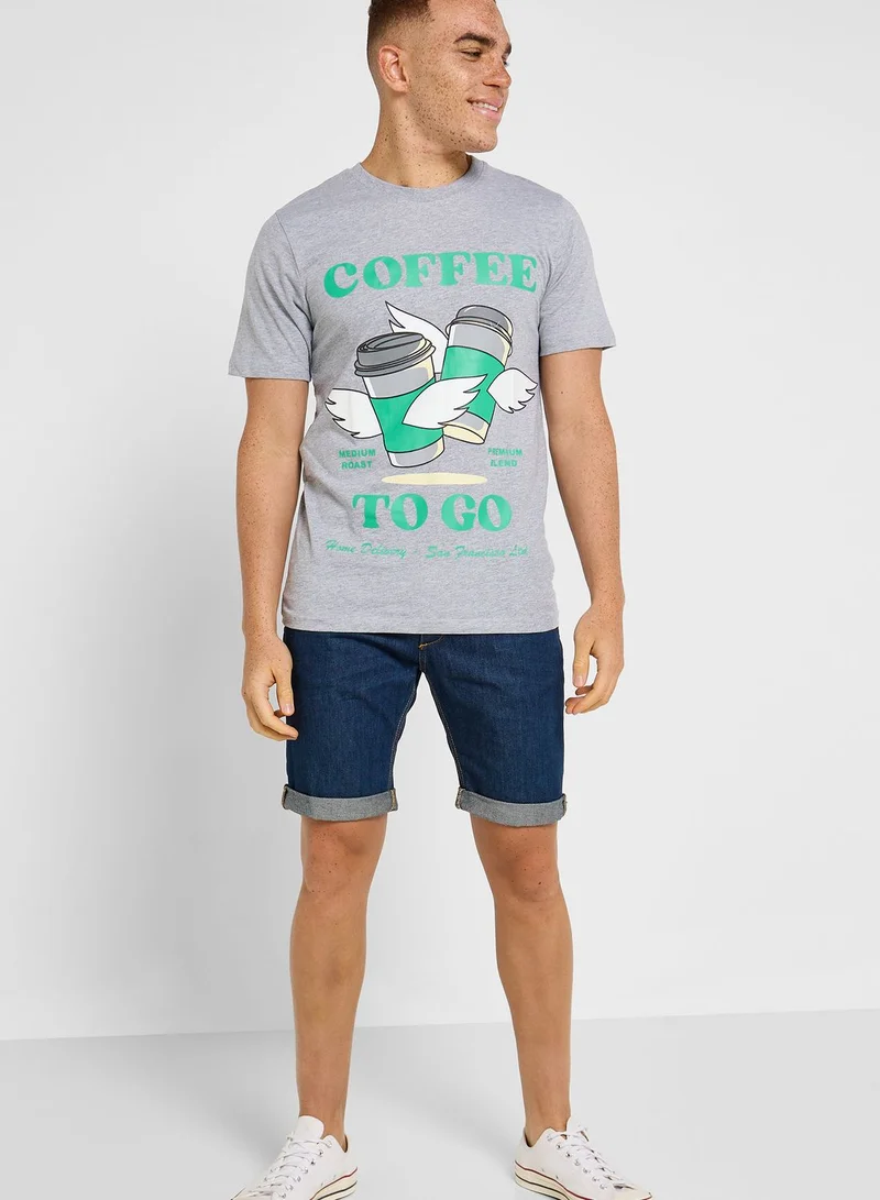Seventy Five  Coffee T-Shirt for Men | Best Price UAE