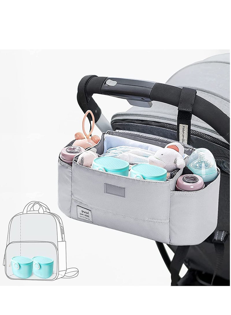 Baby Formula Dispenser, Portable Milk Powder Dispenser Container with carrying Handle and Scoop for Travel Outdoor Activities with Baby Infant, 500ML (Blue) - Image 3