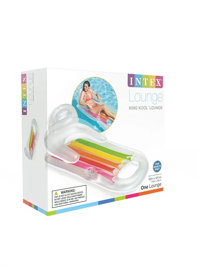 INTEX King Kool Swimming Pool Lounger - Image 1