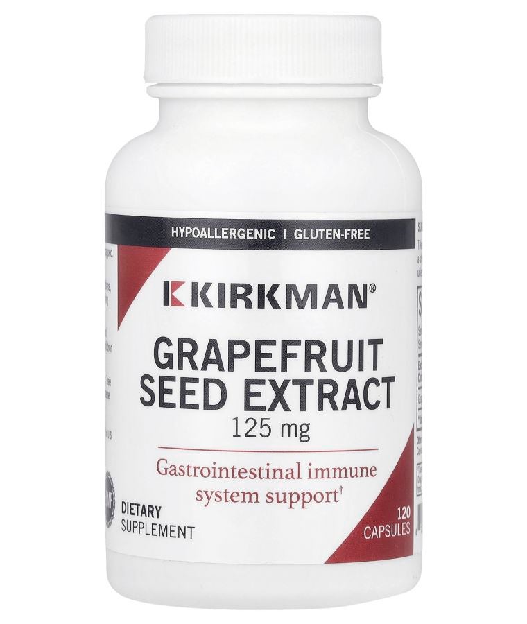 Kirkman Labs Grapefruit Seed Extract 125 mg 120 Capsules